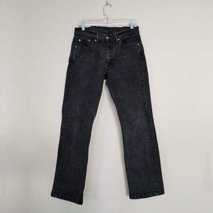 Men's Levi's 514 Black Straight Leg W33 L30